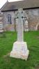 Toft Monks, WW1 inscription, front view