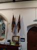 Flags and Bookcase