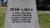 Layham War Memorial rear face 1939-1945