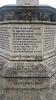 Name on base of the cross