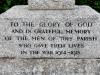 Whetstone War Memorial - WW1 Dedication
