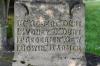 Inscription 1 on west side