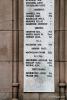 Royal Burgh and Parish of Dingwall WW1 and WW2 War Memorial - WW1 names