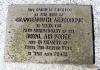 RAF Grangemouth Memorials - RAF 75th Anniversary Cairn and Plaques