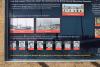 Shetland Bus Memorial, Burghead - information panel