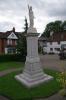 Horndean War Memorial with Victory on top