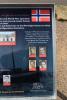 Shetland Bus Memorial, Burghead - information panel