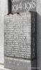 Huntly War Memorial - WW2 names