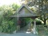 View of lychgate