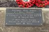 Y Felinheli War Memorial Clock Tower - Addition name (1981)