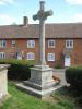 Bromham Memorial - Stone cross - side face