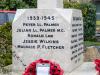Great Somerford - WW1 and WW2 Cross - WW2 names