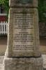 Close-up of inscription