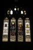 View of stained glass window