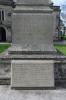 Inscriptions, North face, WW2 names in front