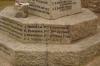 Broadhembury - Cross, WW1 names detail.