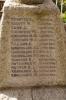 Bampton - WW1 names detail