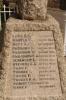 Bampton - WW1 names detail