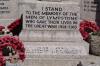 Plinth and WW2 tablet