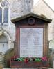 Musbury Memorial Tablet