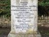 Bolventor Cross - main inscription and names of fallen.