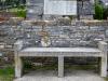26505 - attached memorial bench commemorating 50th anniv of hostilities end.