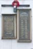 Barron and Phoenix World War One memorial tablets