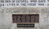 Catshill WW2 Names