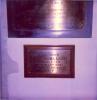 Memorial plaque
