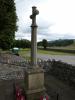 Cross in the churchyard