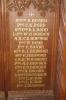 Roll of Honour - Surnames Board to Burgess