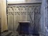 Right of altar