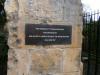 Opening Plaque