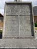 Face 1, Dringhouses WW1 Inscription