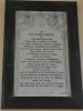 Lieutenant G E and Sub Lieutenant F S Dodsworth - plaque