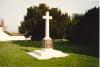 Small cross in churchyard of St Peter and St Paul church