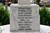 Aston Cross - WW1 Names on 9 o'clock face