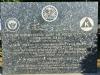 U.S.A.A.F.  Station 117 Kimbolton Airfield memorial stone detail