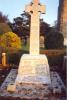 The memorial in 1992