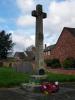 Cross, shaft, plinth, and base