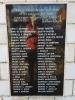 Supplementary WW1 Eastwood plaque, installed 2010. (Inscription mentions Kohima Memorial, but actually lists WW1 casualties).
