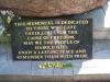 Harold Hill Stone- Inscription