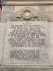 Palmers cenotaph inscription