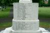 Brandon District War Memorial -  WW1 Names (2) - WW2 Names (2)