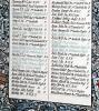 Dornoch Cathedral WW1 Roll of Honour - Bottom