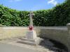 Lode War Memorial Cross - WW1 and WW2 names
