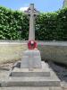 Lode War Memorial Cross - WW1 Names