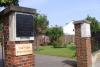 Plaque on Gatepost