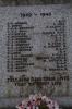 Copythorne Cross, WW2 names