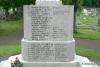 Brandon District War Memorial -  WW1 Names (3) - WW2 Names (3)